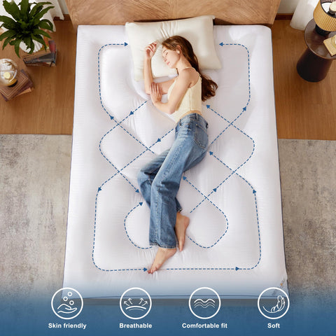 BEDLORE King Topper stays fluffy after washing and drying