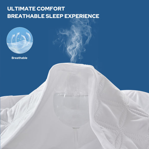 Bedlore machine-washable waterproof protector for easy care