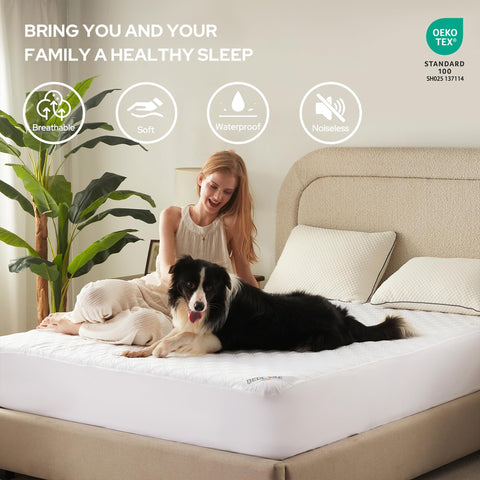 BEDLORE soft microfiber top layer delivers comfortable sleep