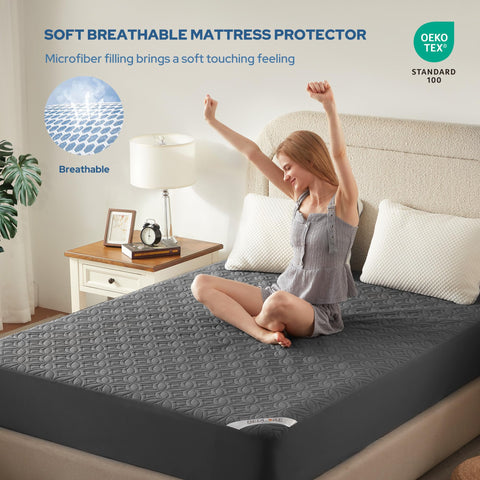 BEDLORE fabric emphasizes ultra-soft, breathable comfort for quiet nights.