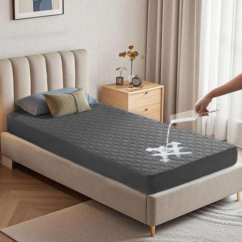 BEDLORE surface close-up shows soft fabric for comfortable sleep and protection.