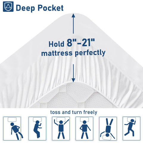 BedLuxury fluff after unpacking helps loft quickly for immediate comfort.