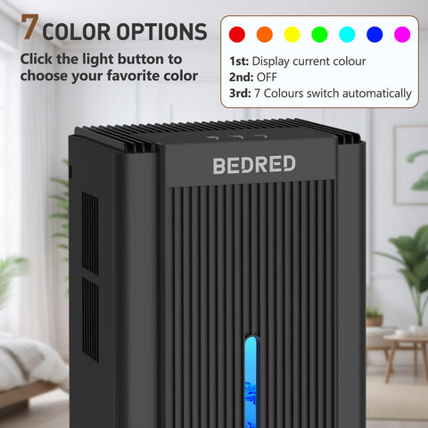 BEDRED compact design fits small spaces with modern style.