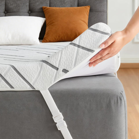 bedsmile 3inch gel memory foam topper delivering cooling comfort and balanced support.
