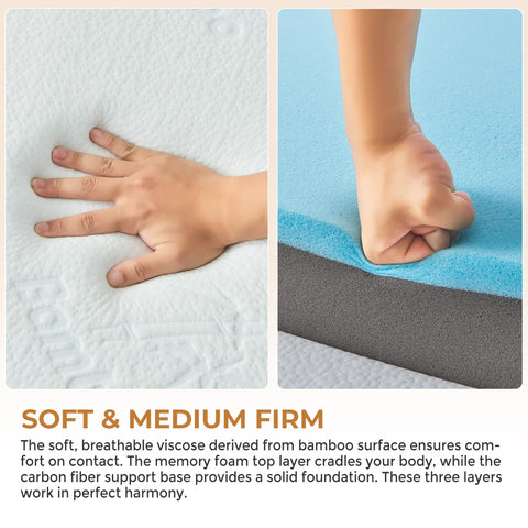 Bedsmile carbon-fiber support base maintains core stability and alignment.