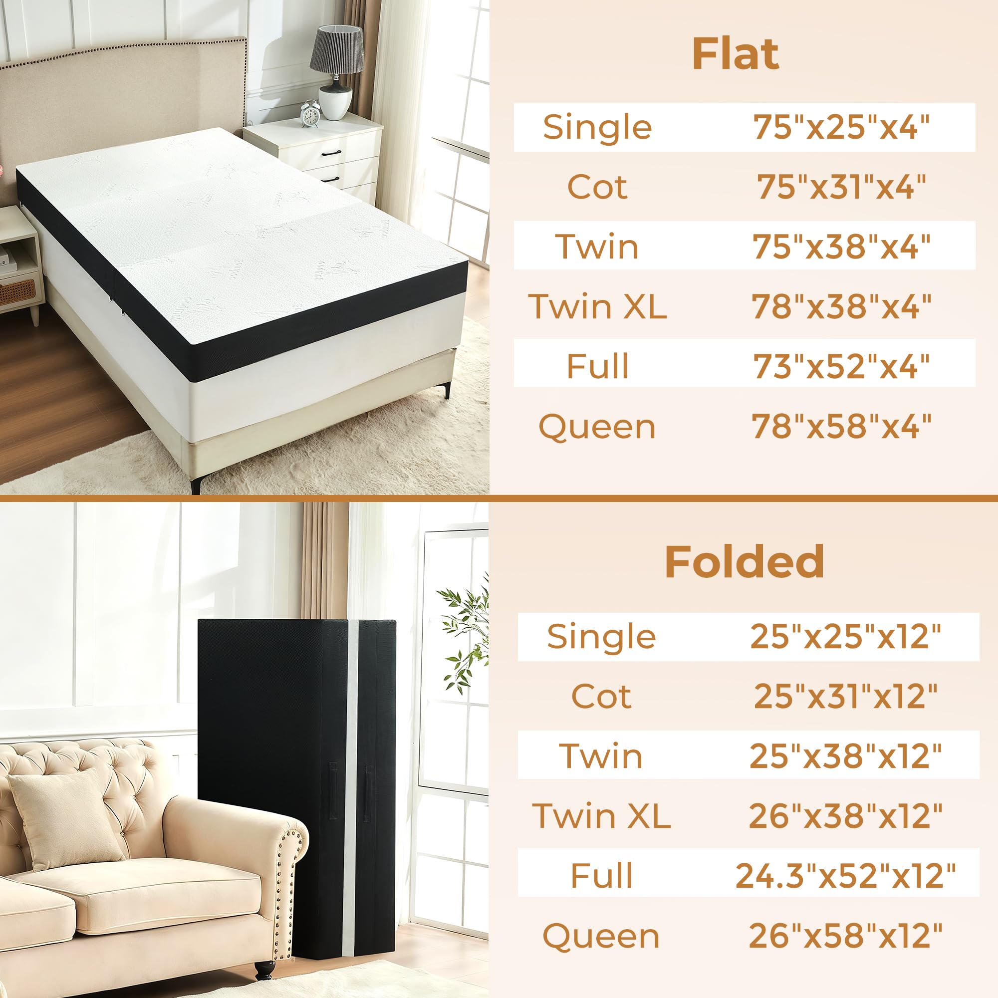 Bedsmile carrying handles and bag enable easy transport and storage.