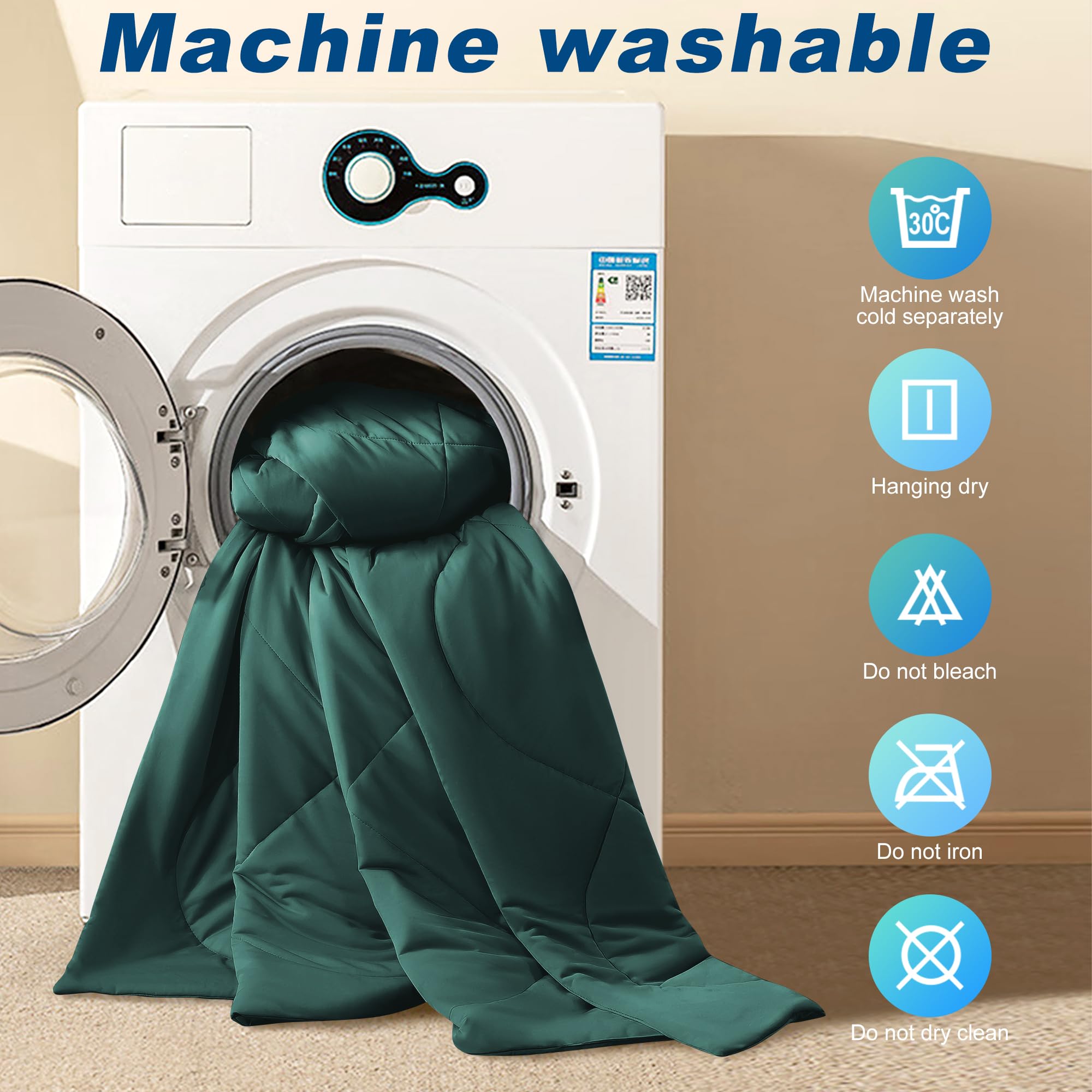 bedsmile cooling comforter travel-ready setup for camping and vacations