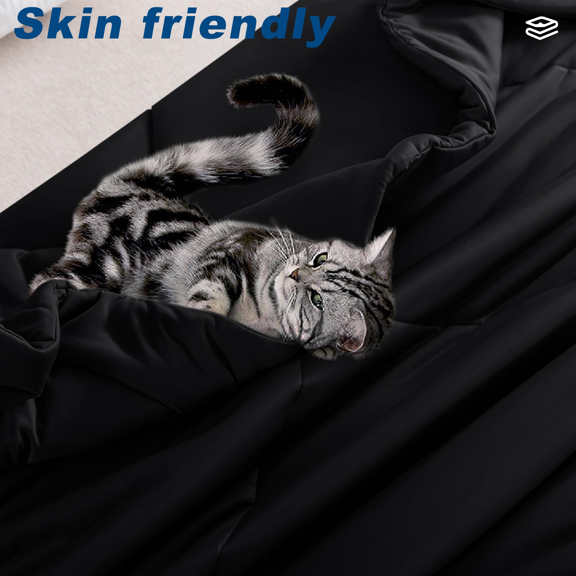 bedsmile versatile usage blanket in room for all-season cooling