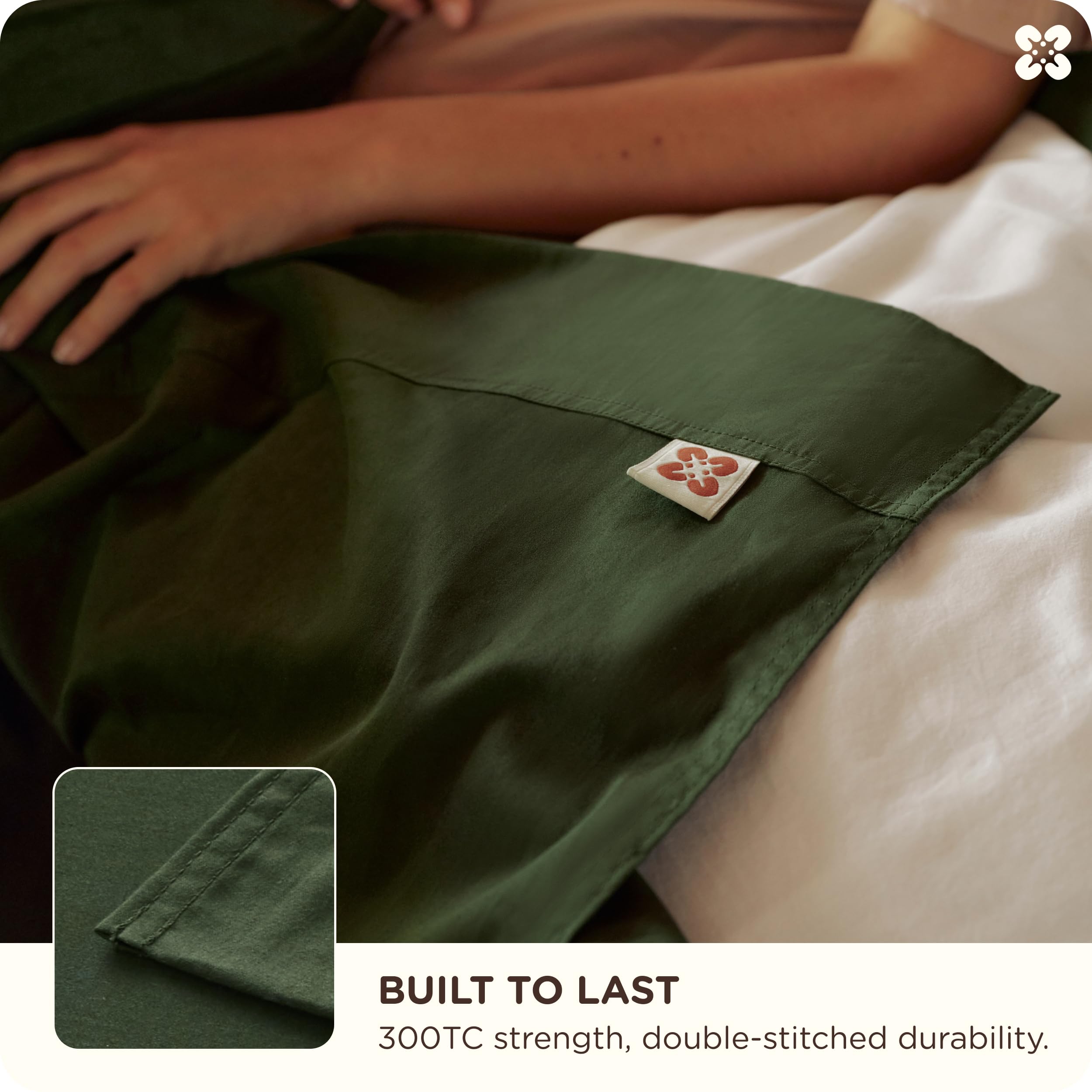 Bedsure 360-degree elastic band keeps sheets securely in place
