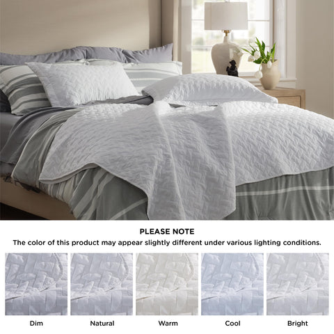 Bedsure all season king quilt provides year round comfort