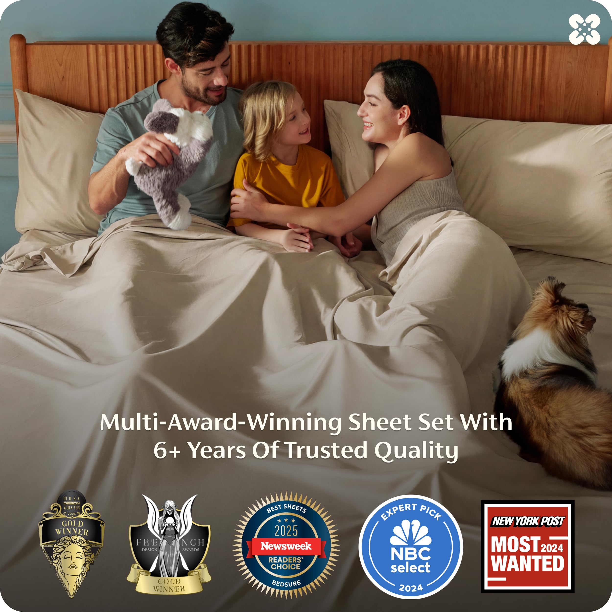 Bedsure pillowcases provide smooth feel and deep pocket protection.