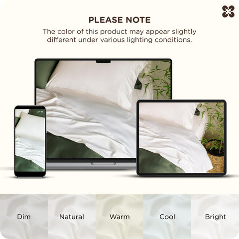 Bedsure bamboo viscose queen sheet set durable finish supports long-lasting use.