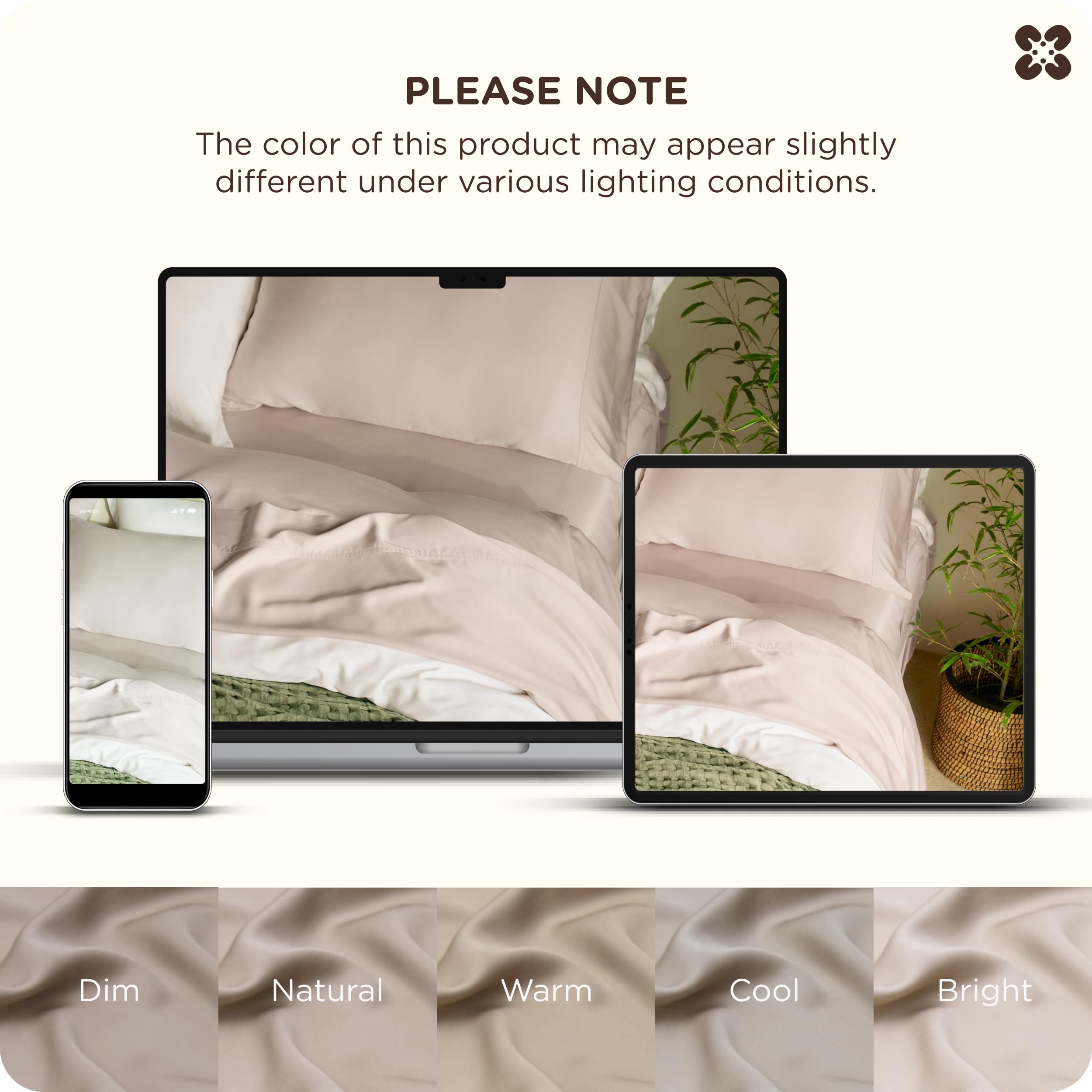 Bedsure bamboo viscose queen sheet set FSC packaging with reusable tote