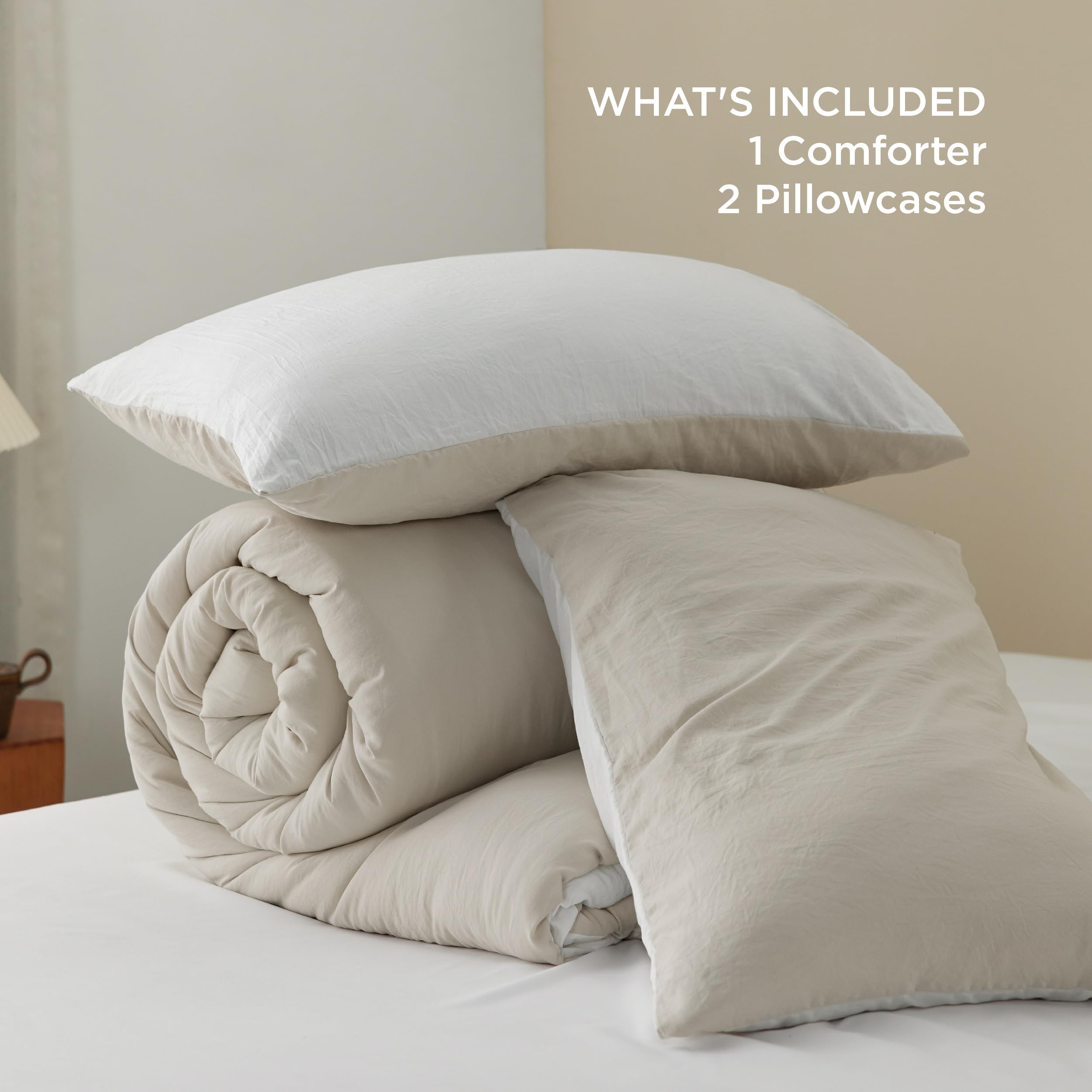 Bedsure bedding on a styled bed demonstrates simple decor upgrades.