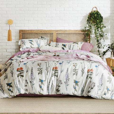 Bedsure bedroom setup with Bedsure comforter demonstrates easy decorating ideas.