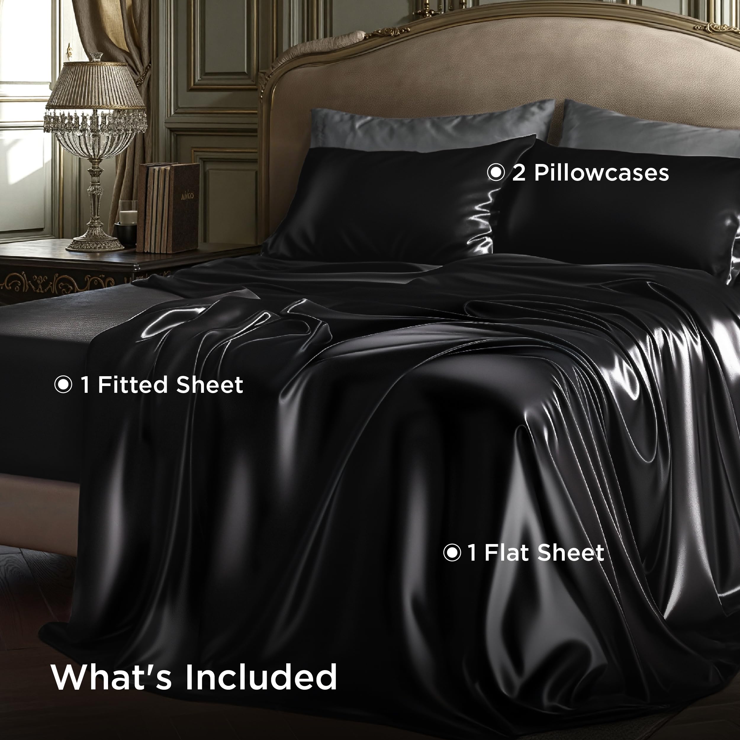 Bedsure king satin pillowcase 1 with premium finish and seams