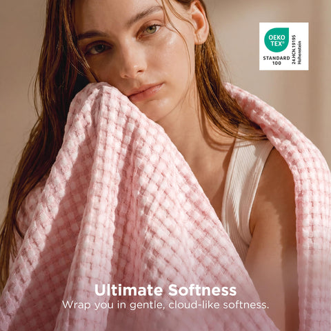 Bedsure breathable moisture-wicking blanket ideal for hot sleepers during the night.