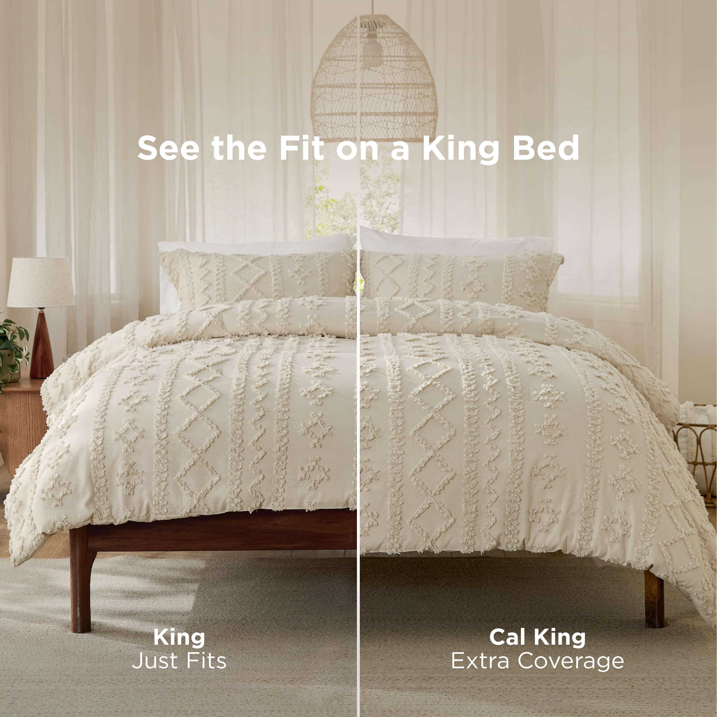 Bedsure breathable microfiber fill keeps you comfortable year-round