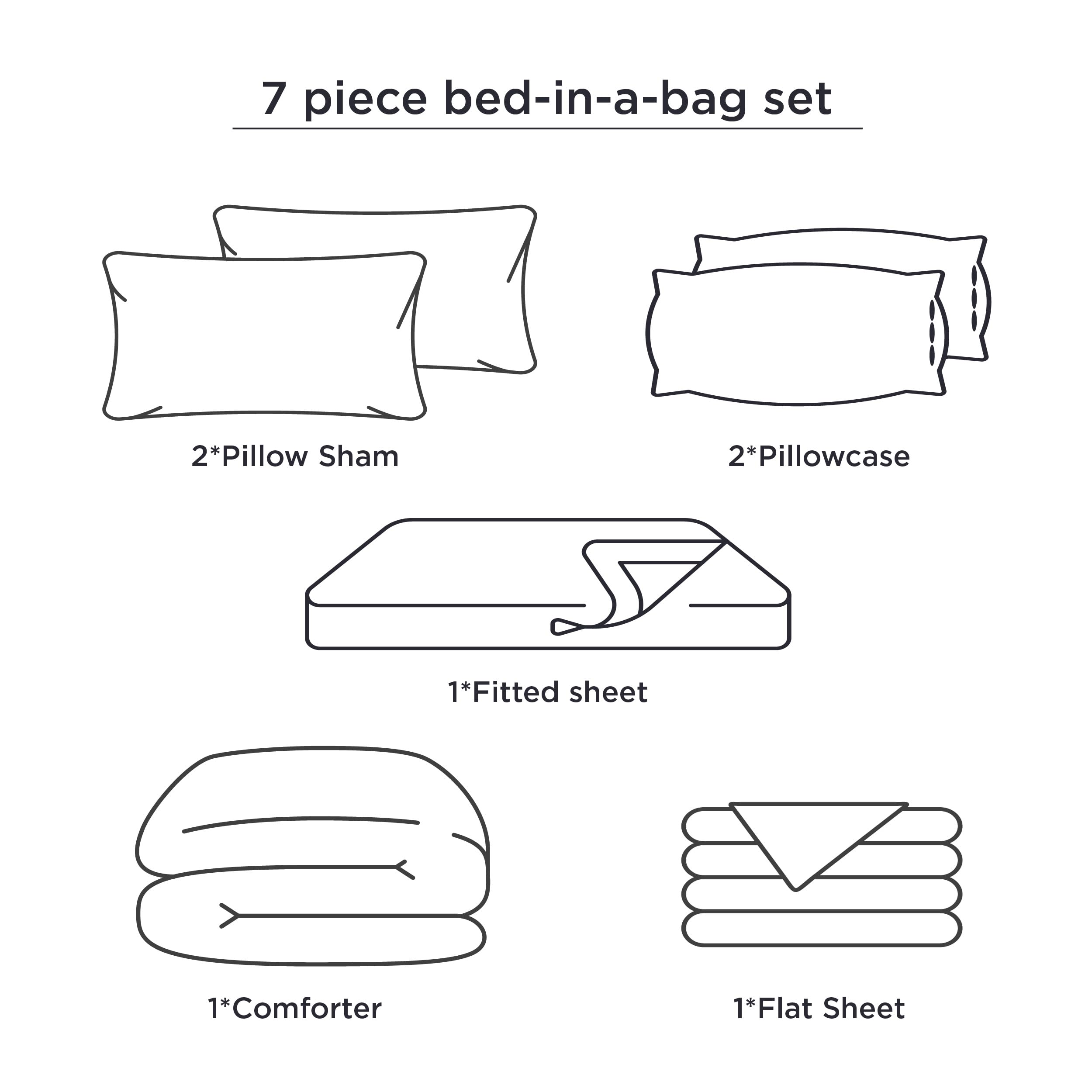 Bedsure brushed microfiber fabric feels silky and cozy to touch.