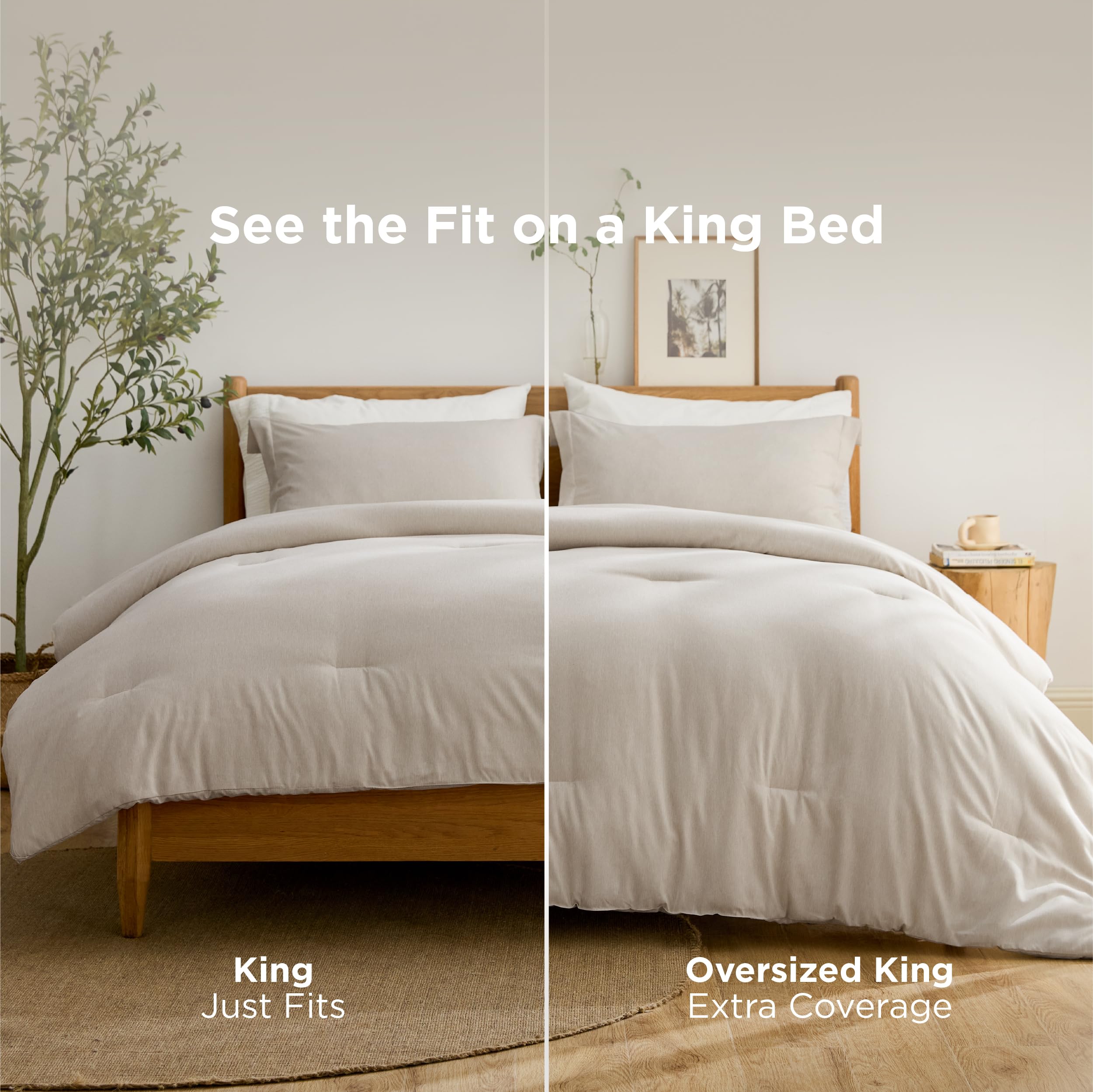 Bedsure brushed polyester texture closeup highlighting smooth touch.