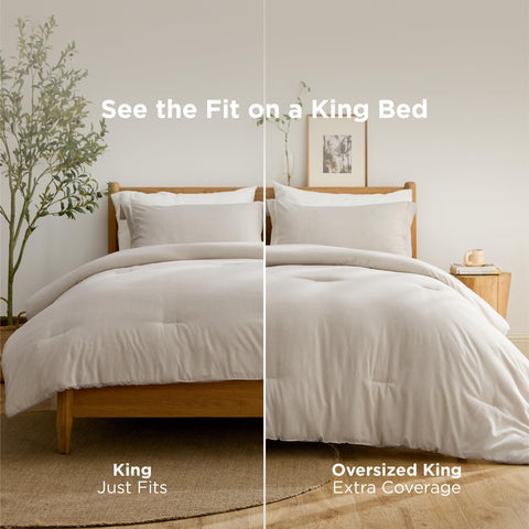 Bedsure brushed polyester texture closeup highlighting smooth touch.