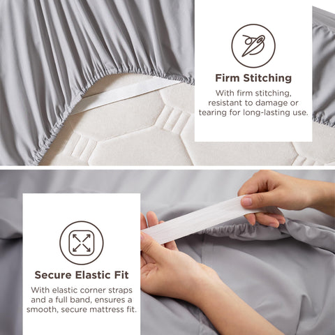 Bedsure brushed soft fabric texture highlighting plush feel