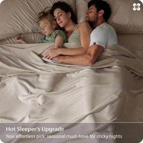 Bedsure deep-pocket-sheet illustrates secure fit for mattresses up to sixteen inches.