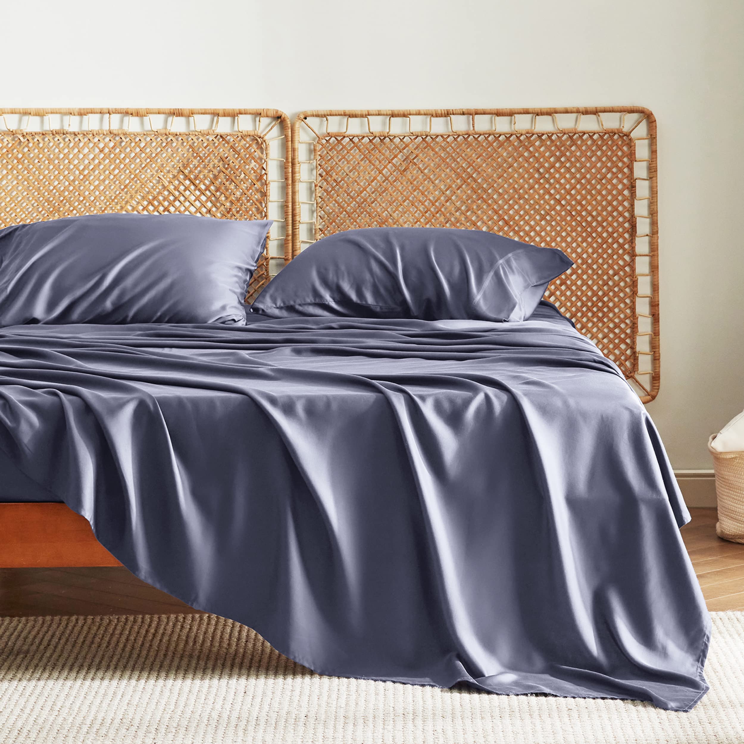Bedsure deep pocket design helps sheets stay taut through the night.