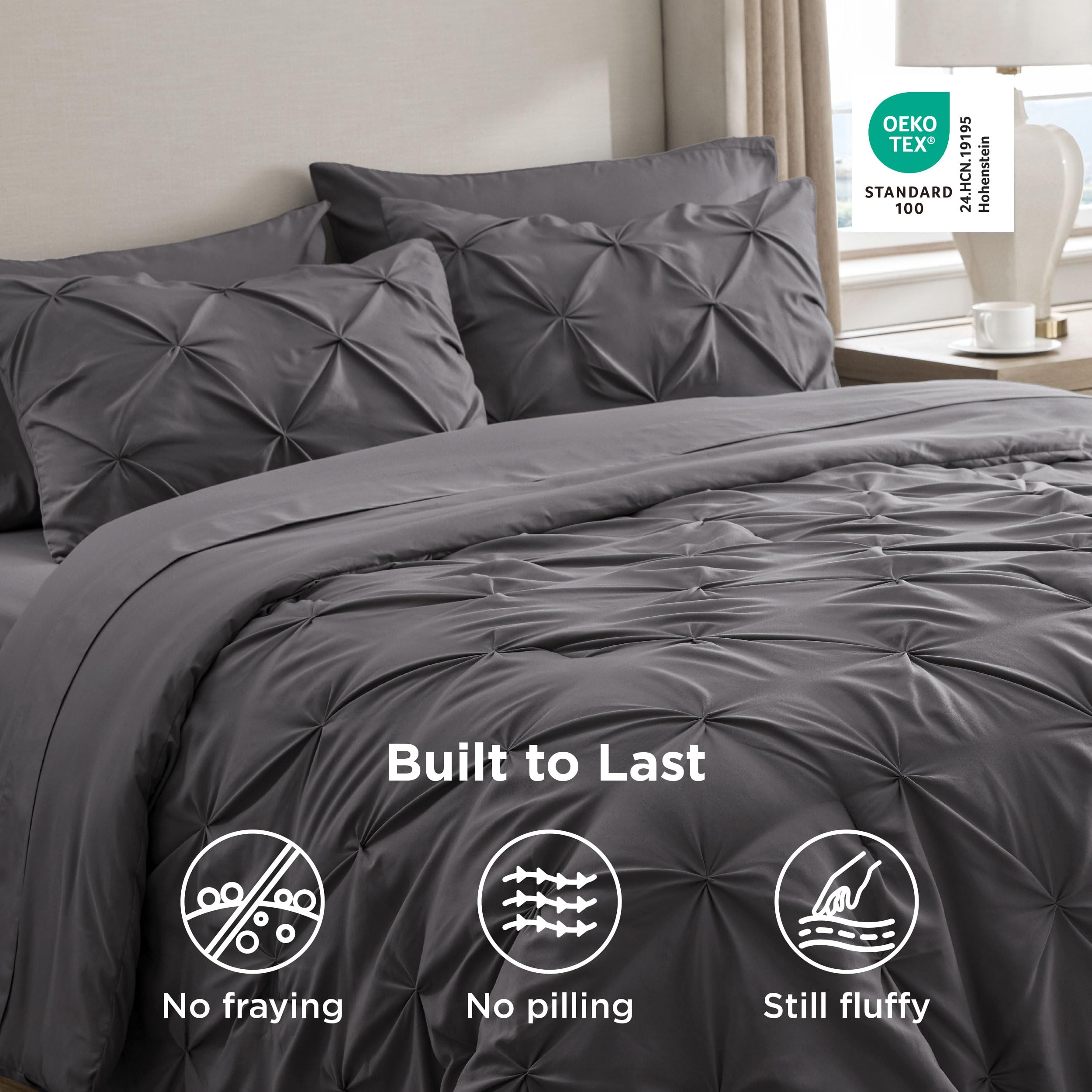 Bedsure care instructions for maintaining fabric quality over time.