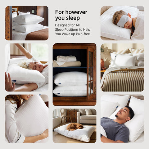 Bedsure cloud-like comfort suitable for all sleeping positions