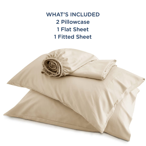 Bedsure cold-wash easy-care bedding simplifies laundry and fabric care.