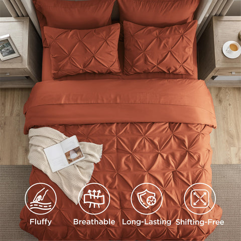 Bedsure color options sage green and burgundy for seasonal styling.