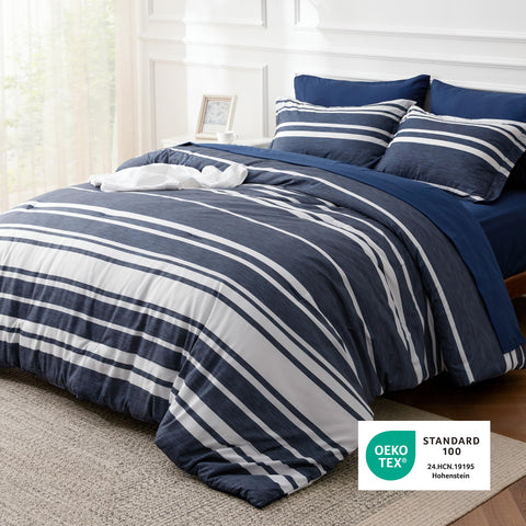 Bedsure comforter 82x86 size for year-round warmth.