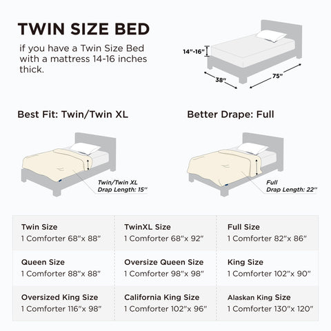 Bedsure king duvet insert providing generous warmth and soft loft