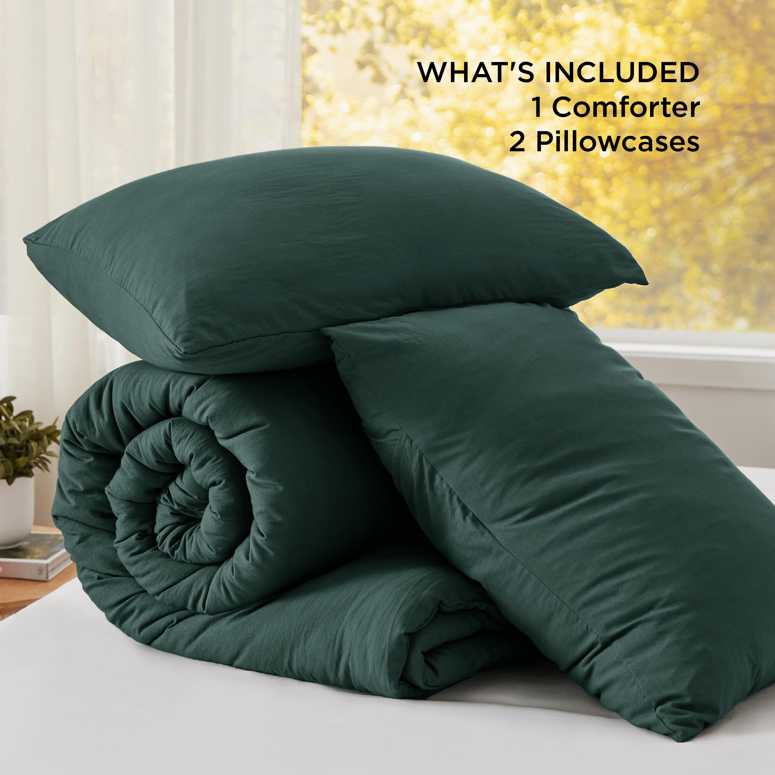 Bedsure comforter stitching detail showcases durable construction.