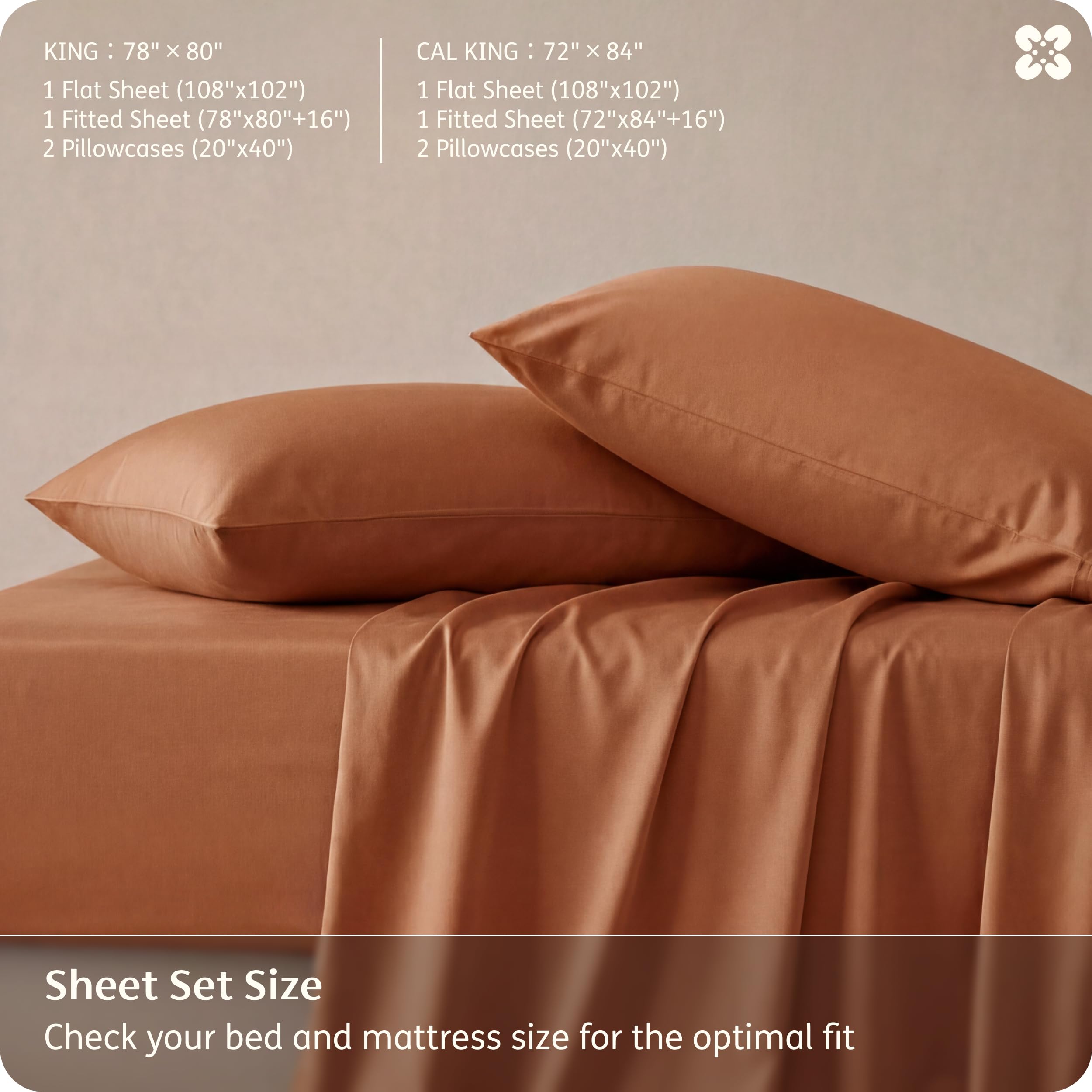 Bedsure cooling bedding ideal for hot sleepers and summer nights.