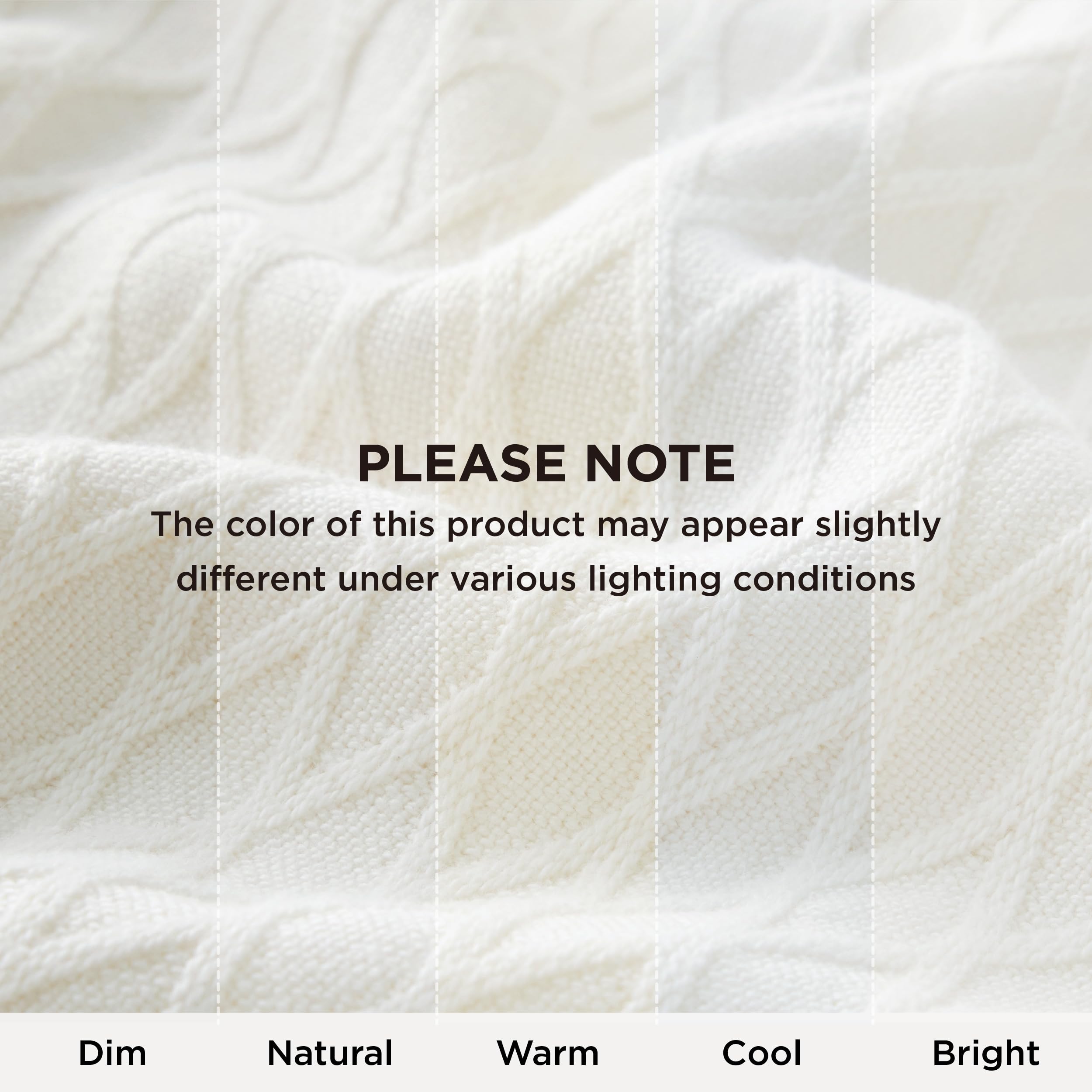 Bedsure cooling blanket by nightstand for cool evenings.