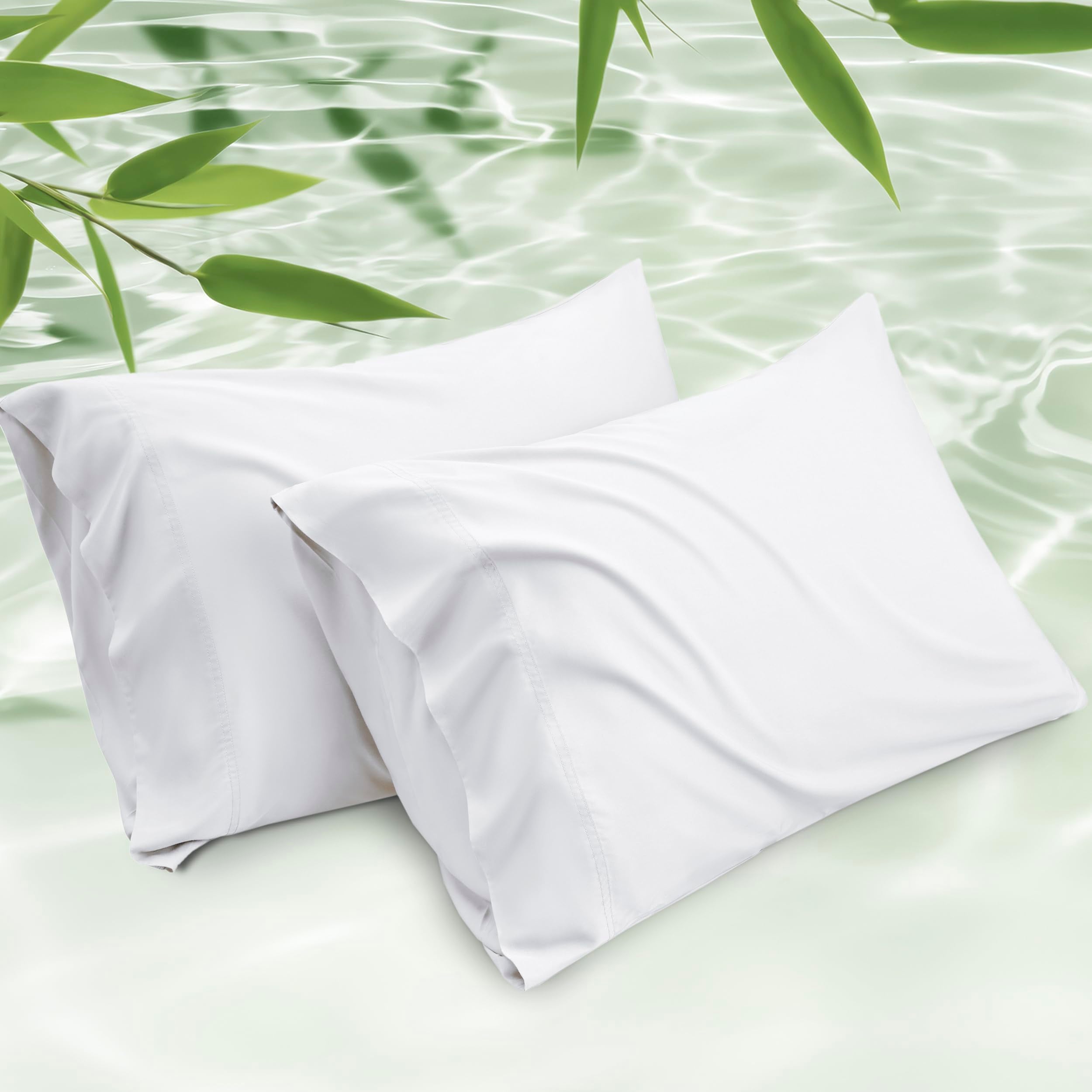 Bedsure cooling king pillowcase 20x36 for hot sleepers.