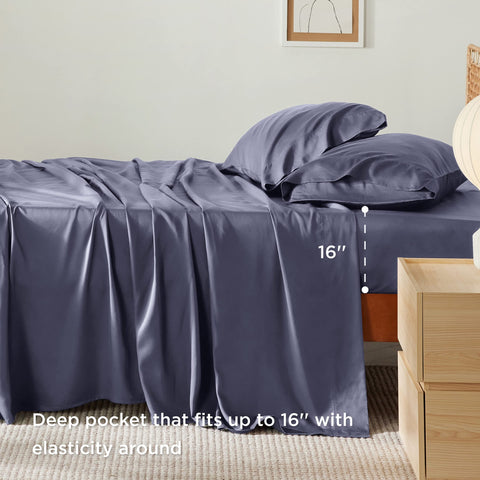 Bedsure pillowcases with envelope closure protecting hair and reducing friction