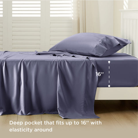 Bedsure pillowcase with envelope closure prevents pillows from slipping.