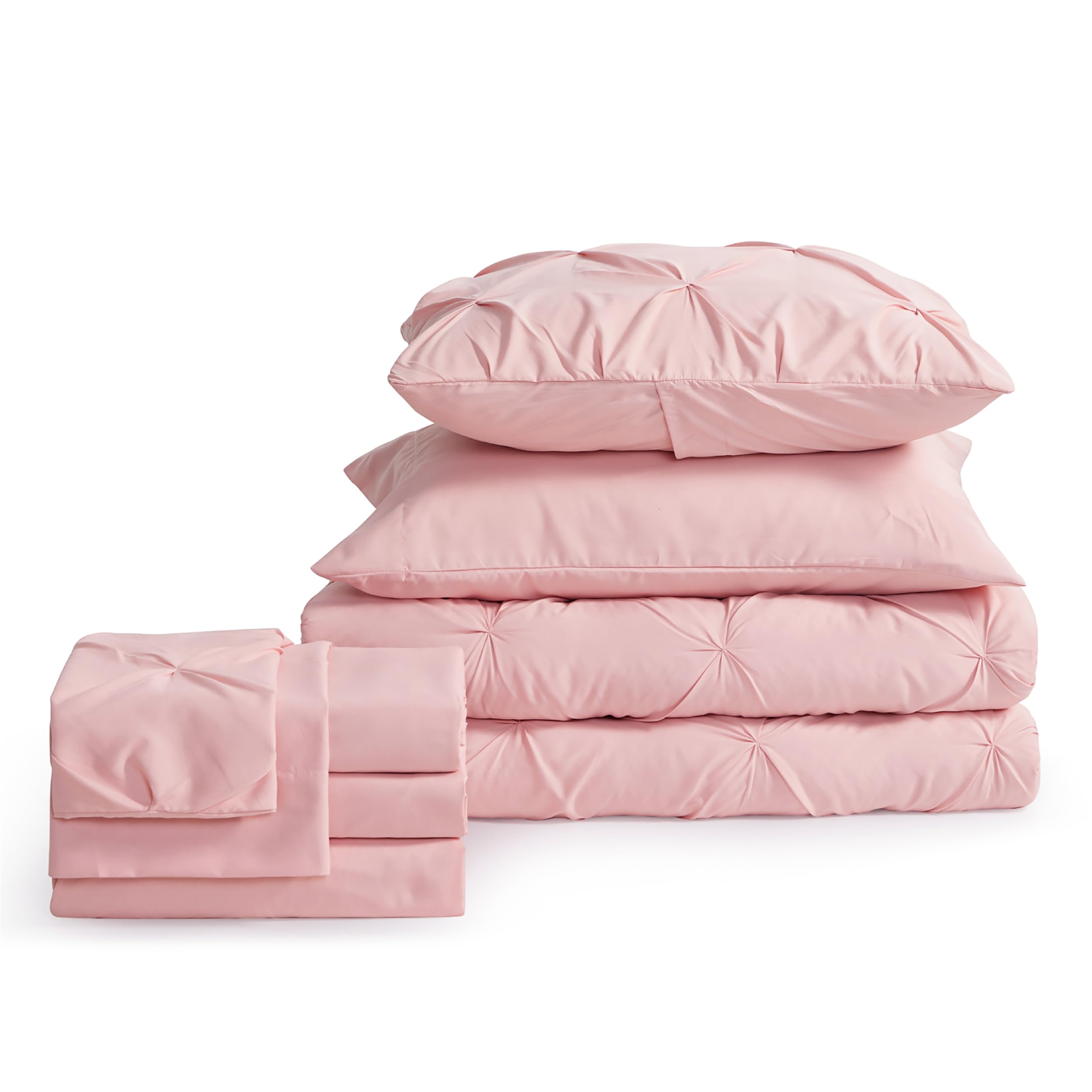 Bedsure cozy twin bedding setup ready for everyday comfort.
