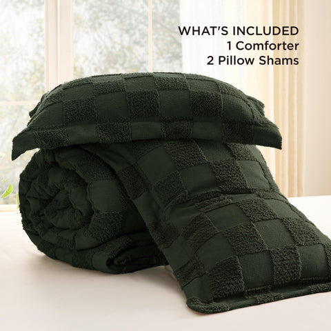 Bedsure easy-care bedding ready for machine washing and quick care