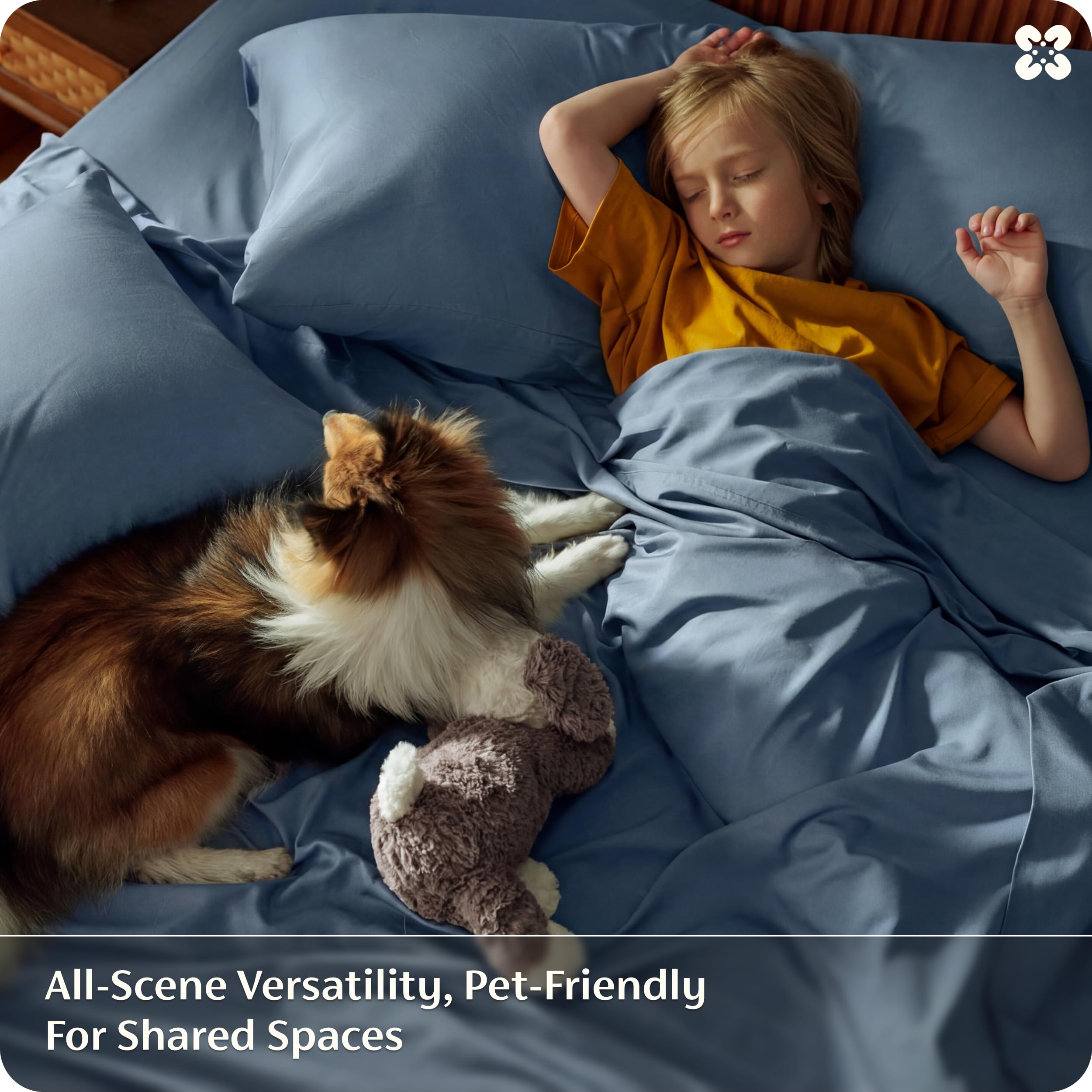 Bedsure deep-pocket 16-inch fit secures mattress securely
