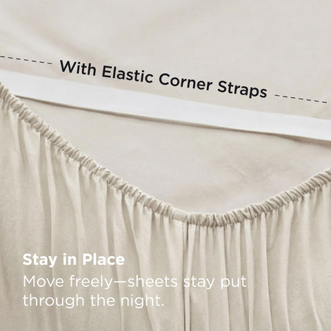 Bedsure Deep Pocket King Sheet Set breathable fabric for cool sleep