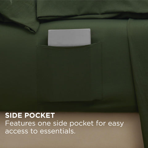 Bedsure Deep Pocket King Sheet Set breathable fabric helps you stay cool overnight