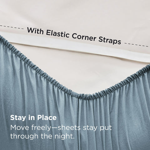 Bedsure pillowcases included to complete the six piece set