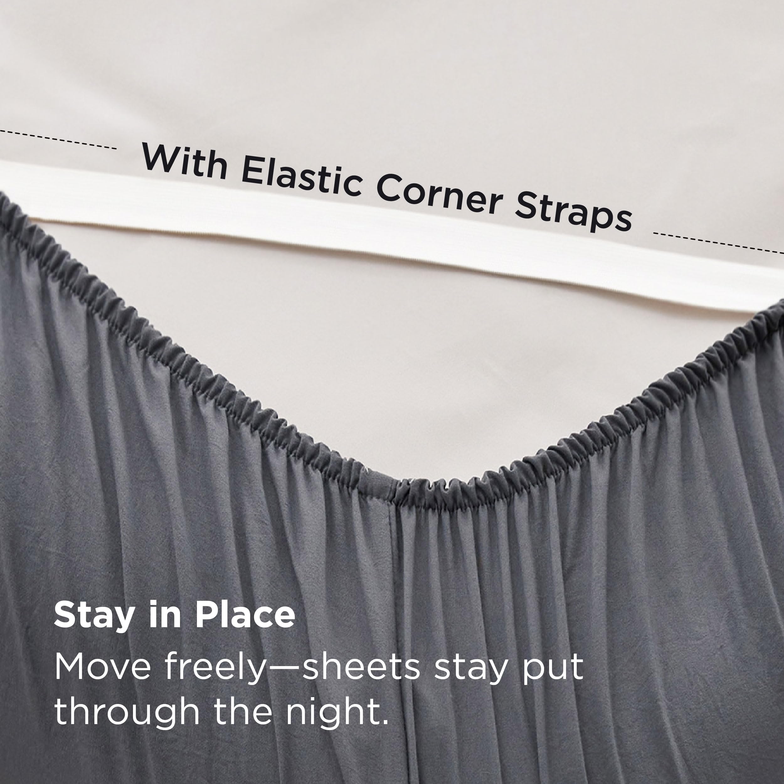 Bedsure side pocket keeps essentials within reach during the night