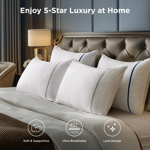 Bedsure diamond-stitch cover highlights hotel-grade design with durable seams