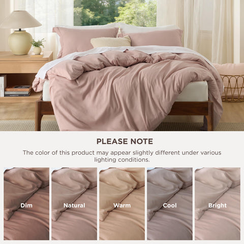 Bedsure double-brushed fabric feels ultra-soft on skin.
