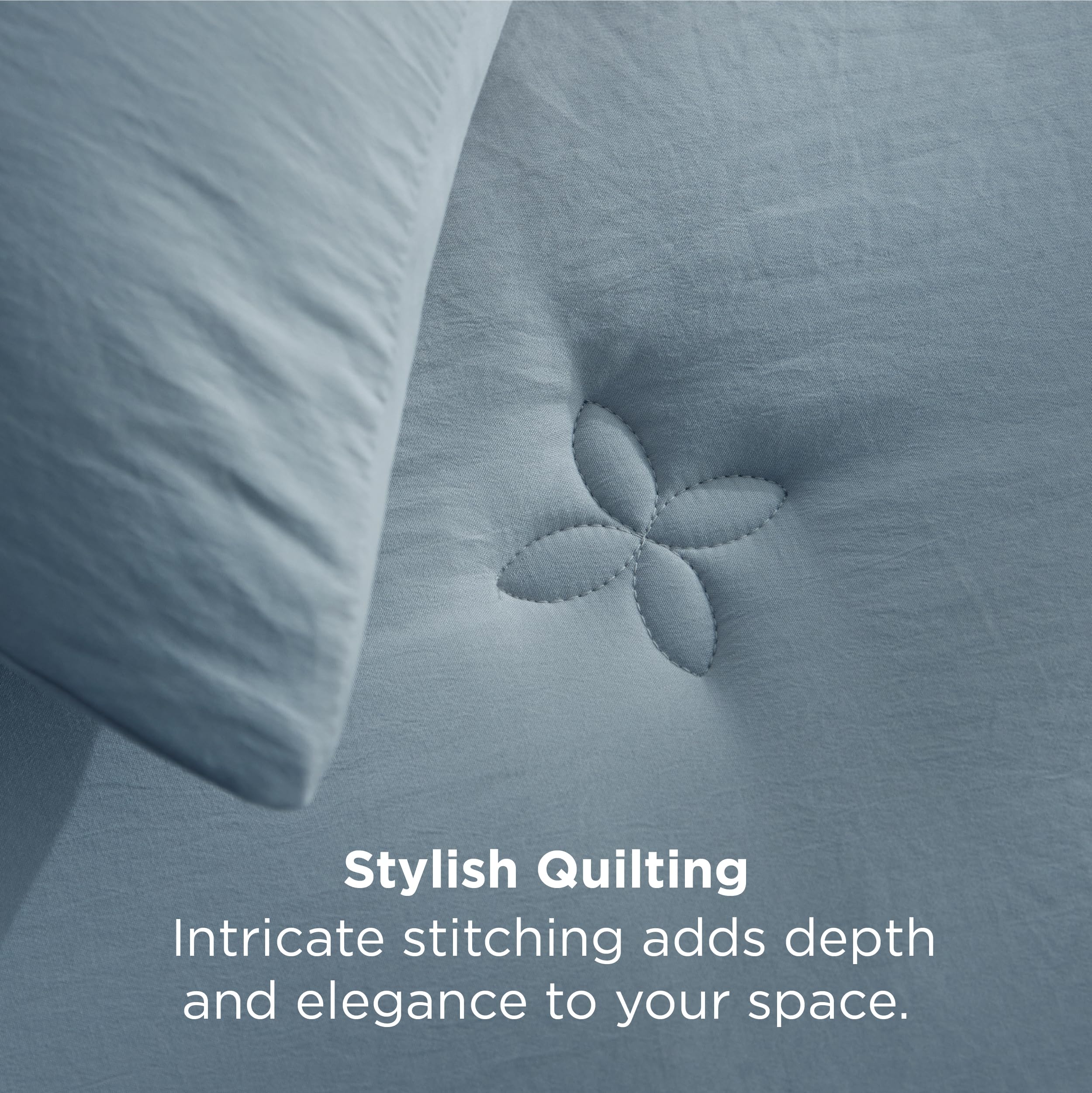King-size Bedsure down-alternative comforter offering year-round warmth and breathability.